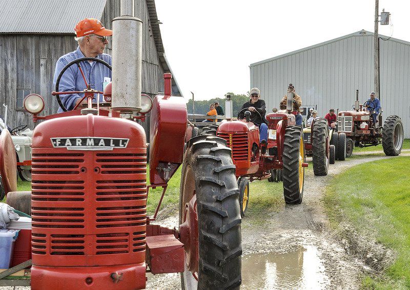 Steeped in history, antique tractor drive tours southern Cass County